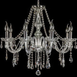 Glass Candle Holders Elegant Vintage Chandelier