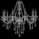 Glass Candle Holders Elegant Vintage Chandelier