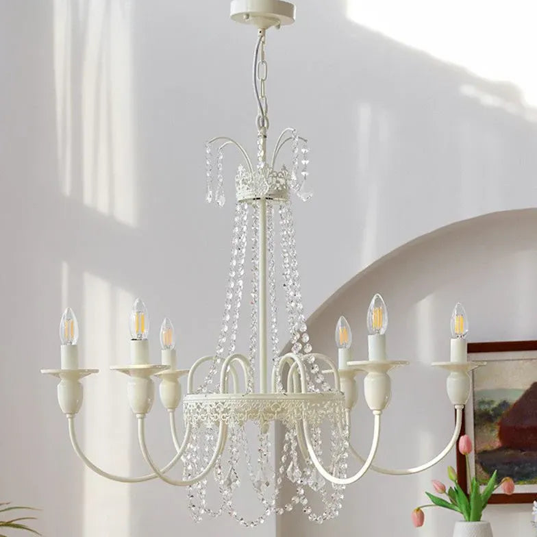 European Vintage Style Crystal Chandelier