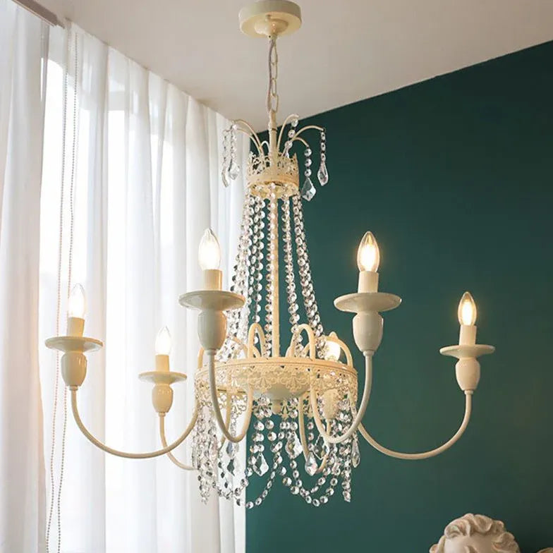 European Vintage Style Crystal Chandelier