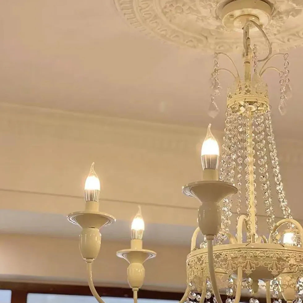 European Vintage Style Crystal Chandelier