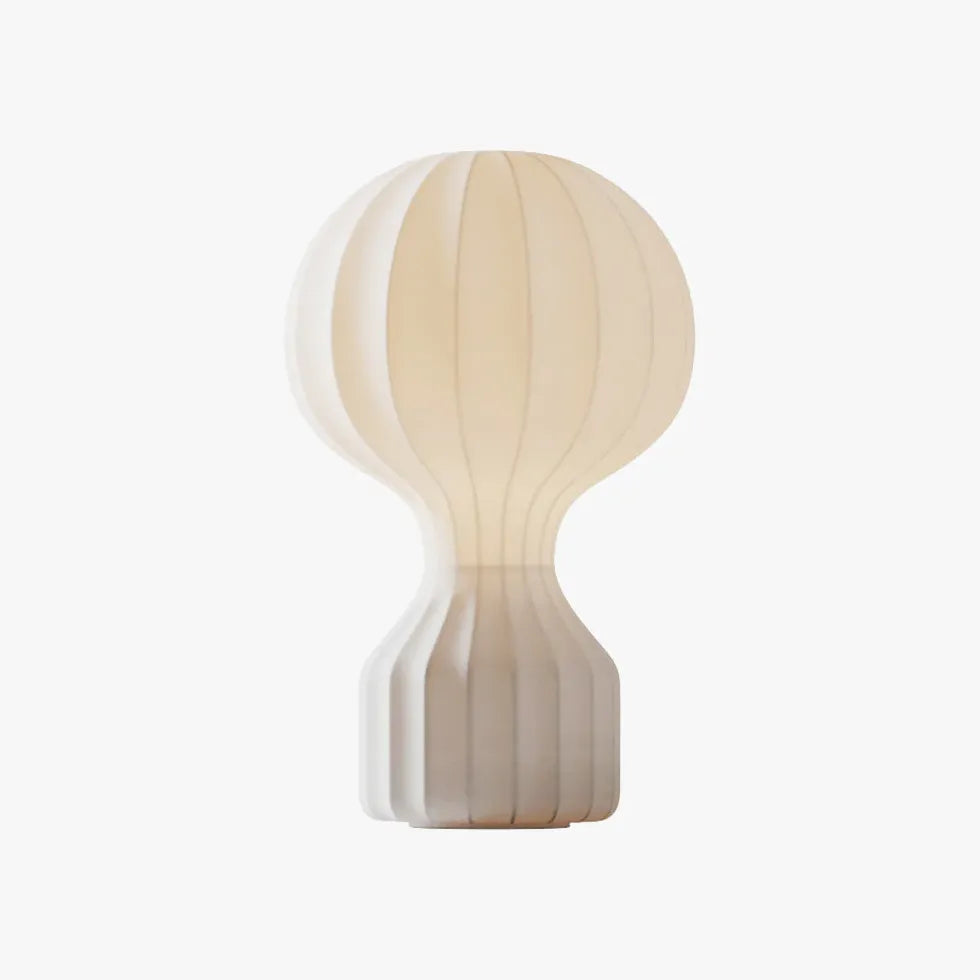 White Double-Ball Design Minimalist Table Lamp