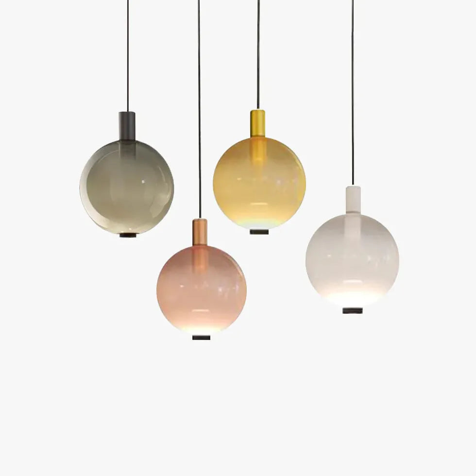 Semi-Transparent Modern LED Pendant Light