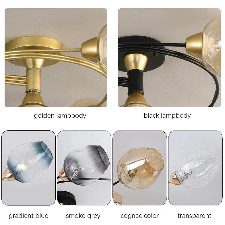 Extension Of Transparency Modern Ceiling Lights