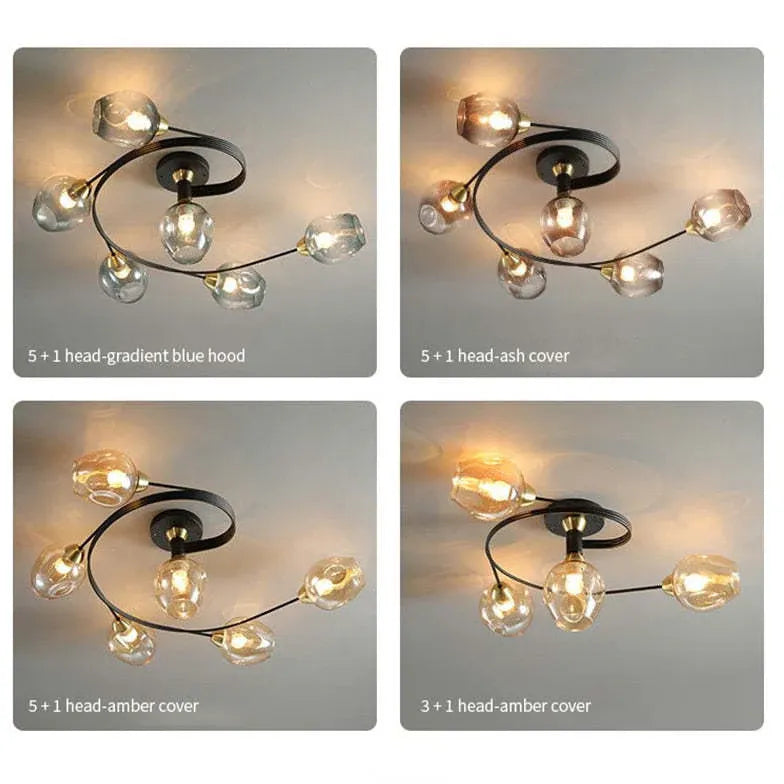 Extension Of Transparency Modern Ceiling Lights