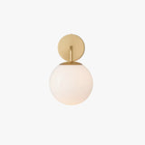 Round Ball Glass Modern Wall Lights