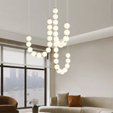 U-Shaped Modern White Artistic Design Pendant Light