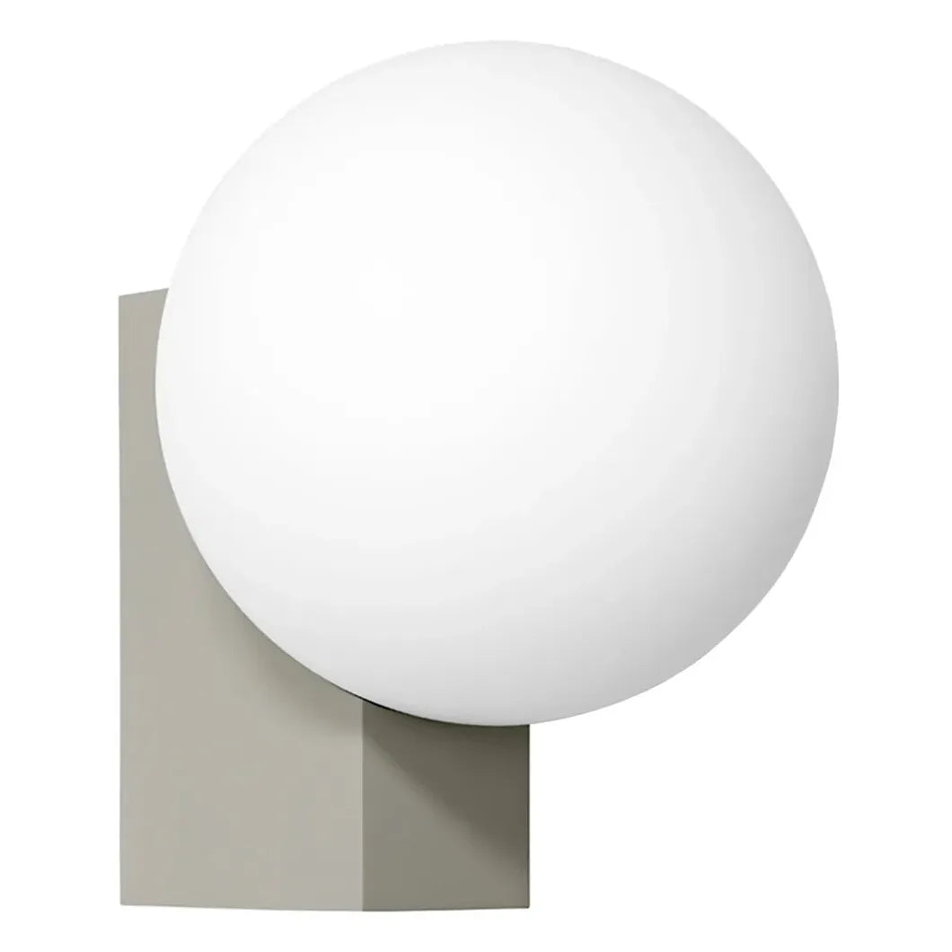 Milk White Globe Glass Modern Wall Lights