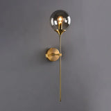 Globe Glass Plug in Wall Lights