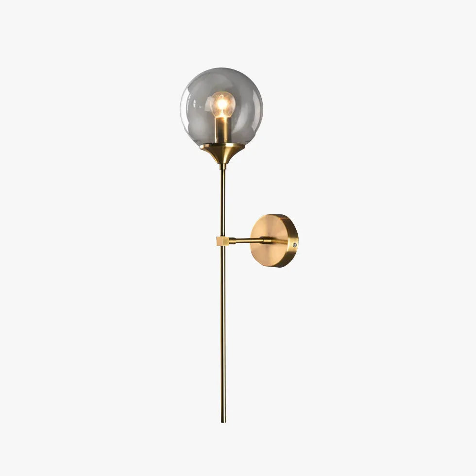 Globe Glass Plug in Wall Lights