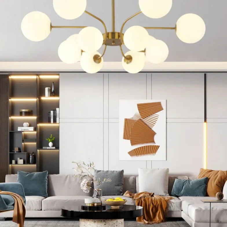 Star Diffusion Modern for Living Room Chandelier