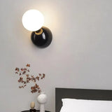 Globe Led Flush Bedroom Wall Lights