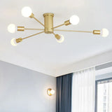 Light Industry Wind LED Flush Ceiling Lights