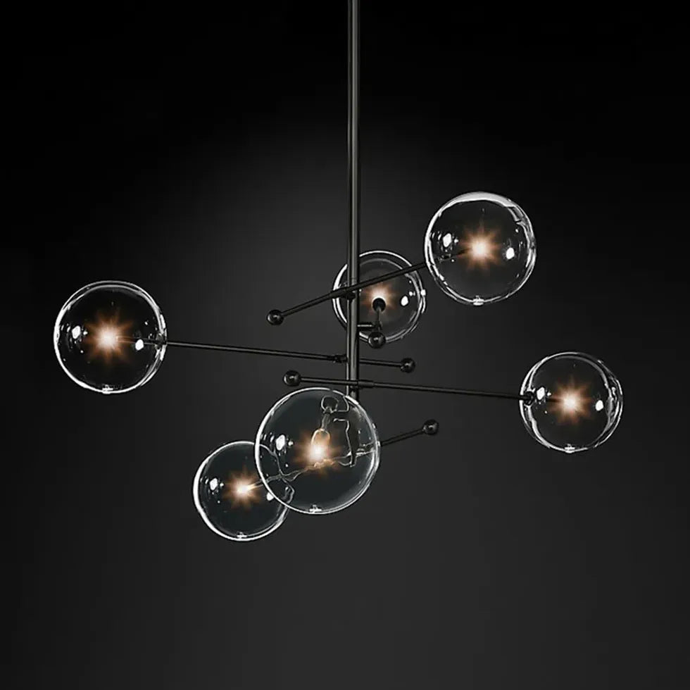 Crystal Grape Skewers Modern LED Pendant Light