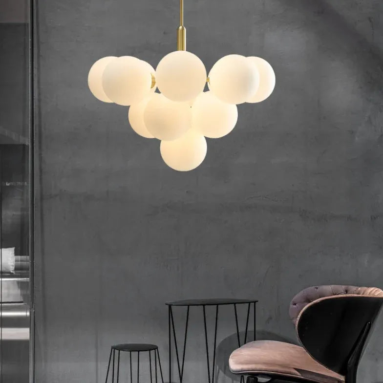 Smooth Multi-Ball Kitchen Modern Chandelier