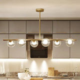 Long Strip Bubble Modern Kitchen Pendant Light