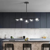 Long Strip Bubble Modern Kitchen Pendant Light