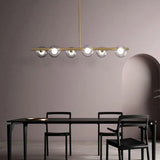 Long Strip Bubble Modern Kitchen Pendant Light