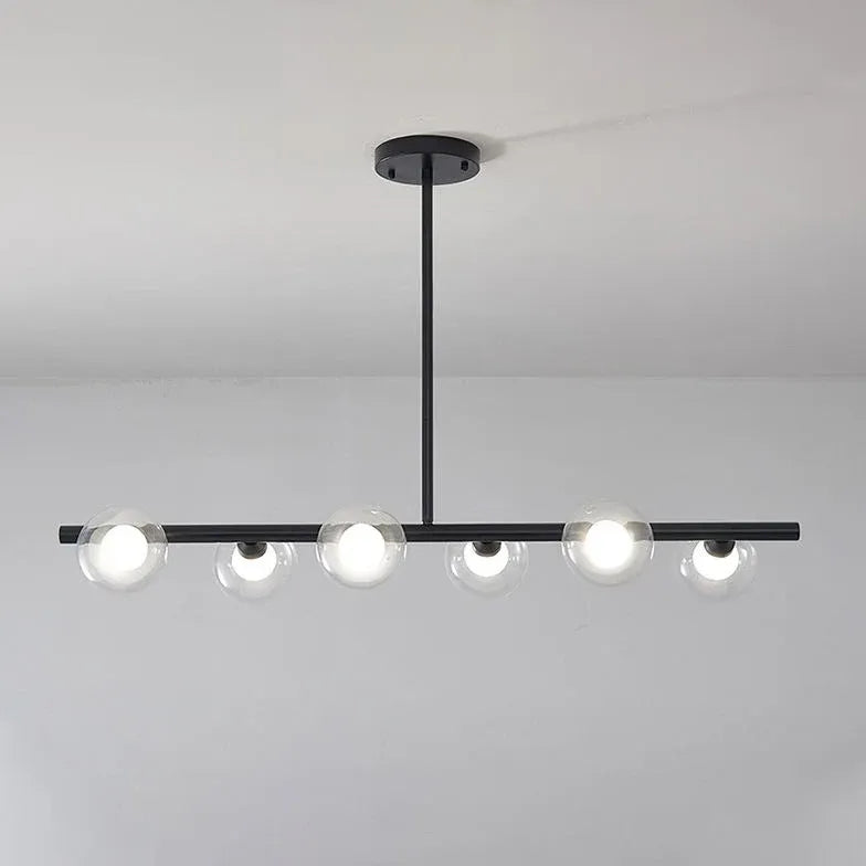 Long Strip Bubble Modern Kitchen Pendant Light