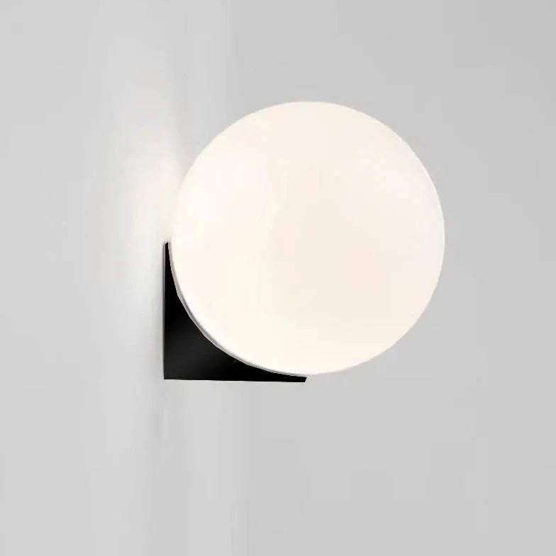 Globe Glass Flush Modern Wall Lights