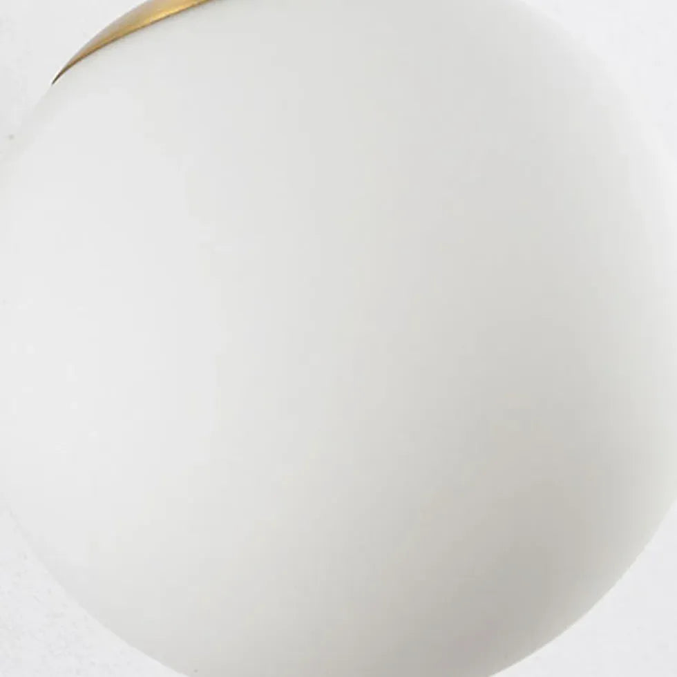 Opalescent Glass Globe Modern Wall Lights