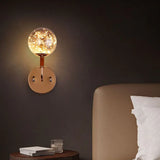 Filament Decoration Glass Ball Bedroom Wall Lights