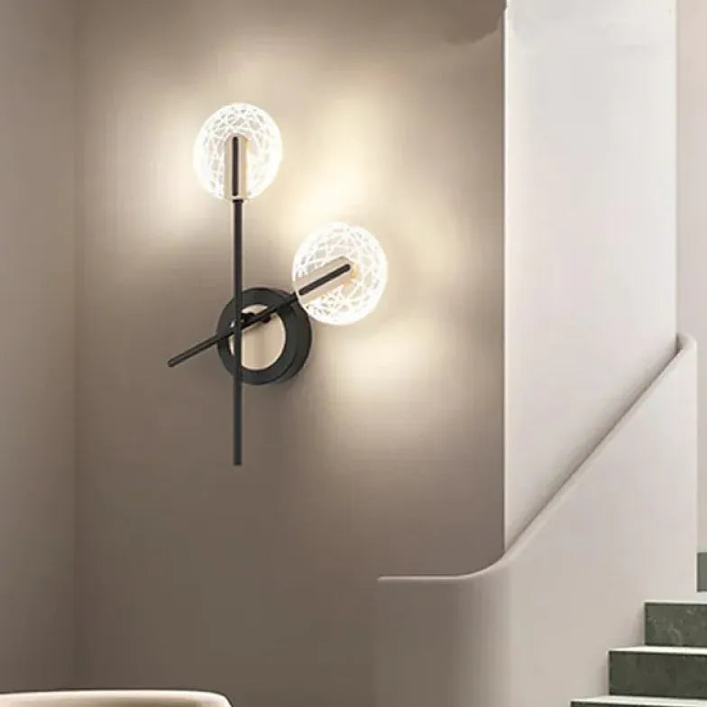 Rotating Round Led Modern Wall Lights