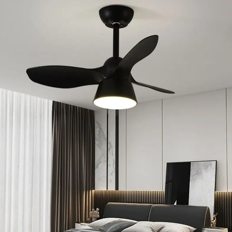 Three-Blade Minimalist Ceiling Fan with Light