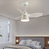 Three-Blade Minimalist Ceiling Fan with Light