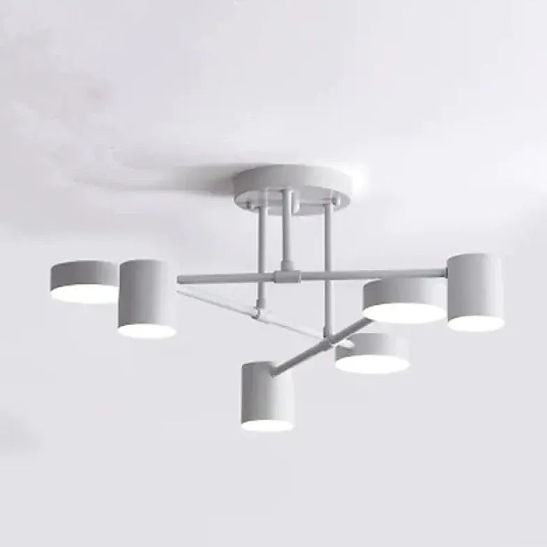 Branched Ring LED Modern Flush Ceiling Lights