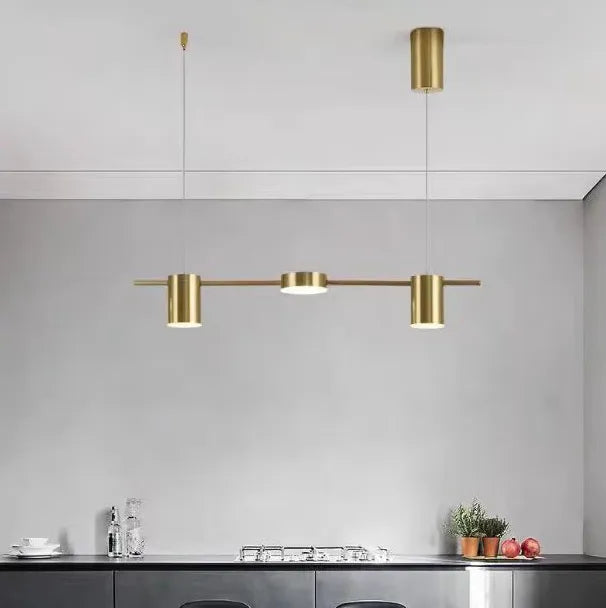 Multi-Head Linear  for Dining Room Modern Pendant Light