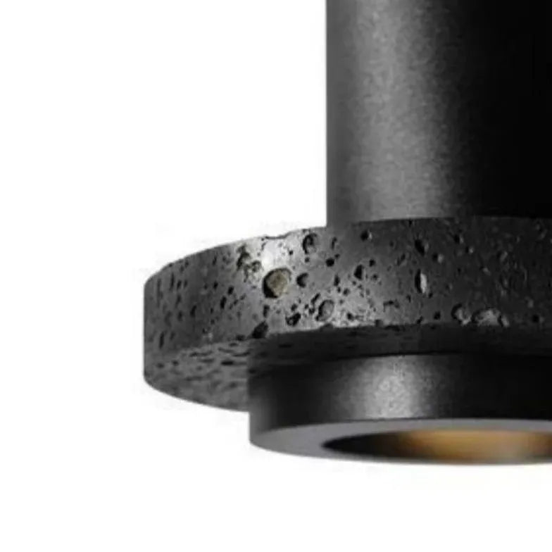 Black Cylindrical for Bedroom Industrial Ceiling Light