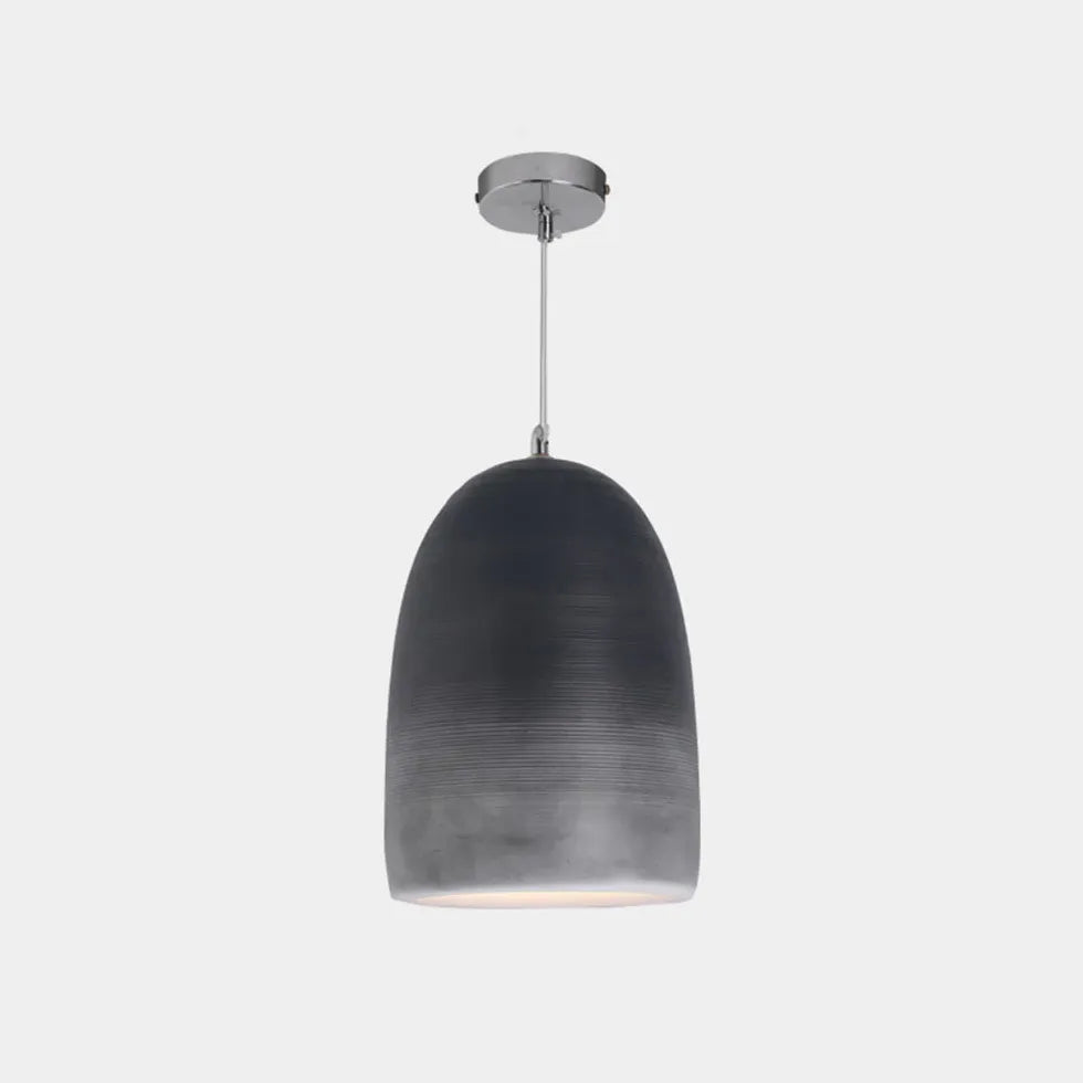 Various Textures Bell Shape Modern Ceiling Light